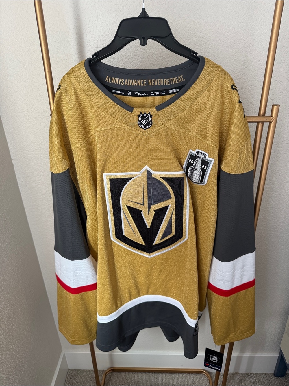 VGK Golden Knights Stanley Cup NHL Jersey